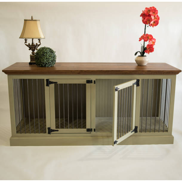 Archie & Oscar™ Damien Double Wide Large Credenza Pet Crate & Reviews